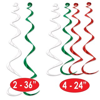 Foto 2 | Beistle Twirly Whirlys para Decoración 6 Pack - Venta Internacional