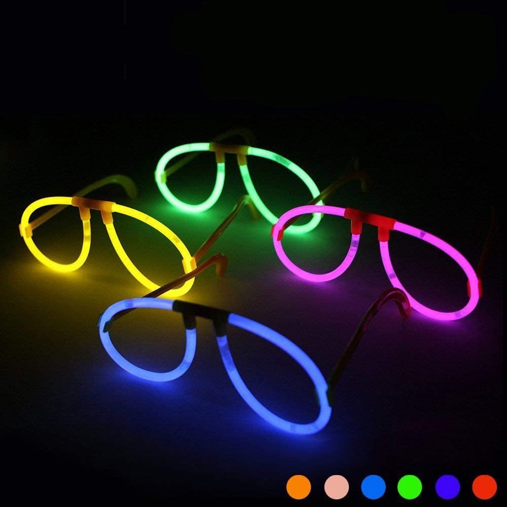 Foto 3 pulgar | Lentes Luminosos para Fiestas Tuny Glow A-202 Multicolor 12 Piezas