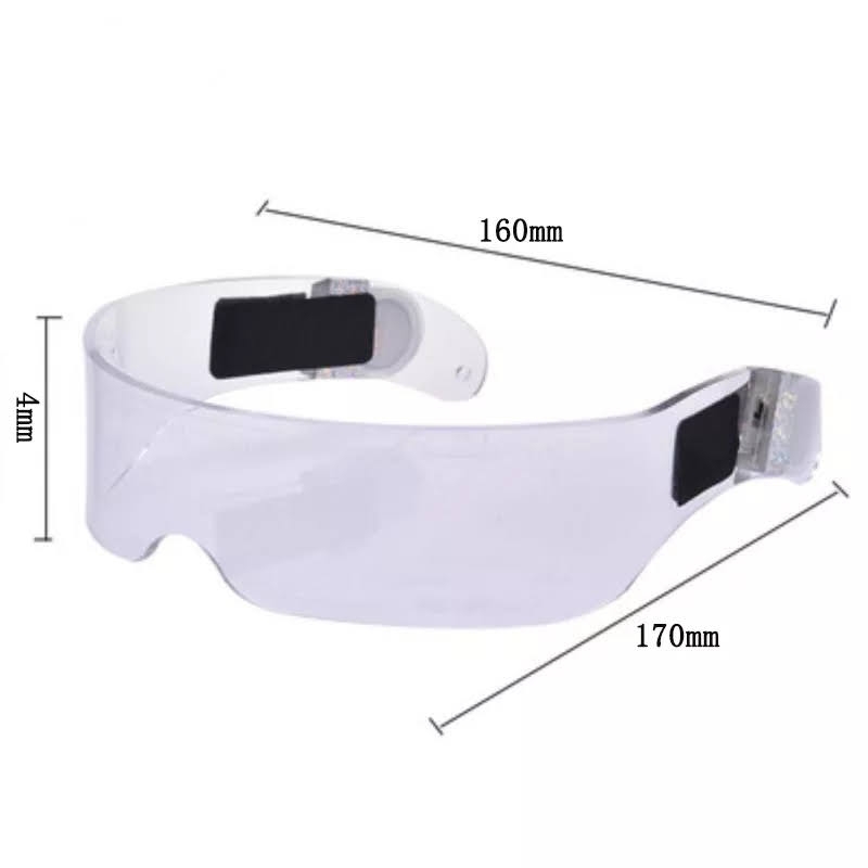 Foto 3 pulgar | Gafas De Fiesta Con Luz Led, Gafas Luminosas Para Cosplay - Venta Internacional.