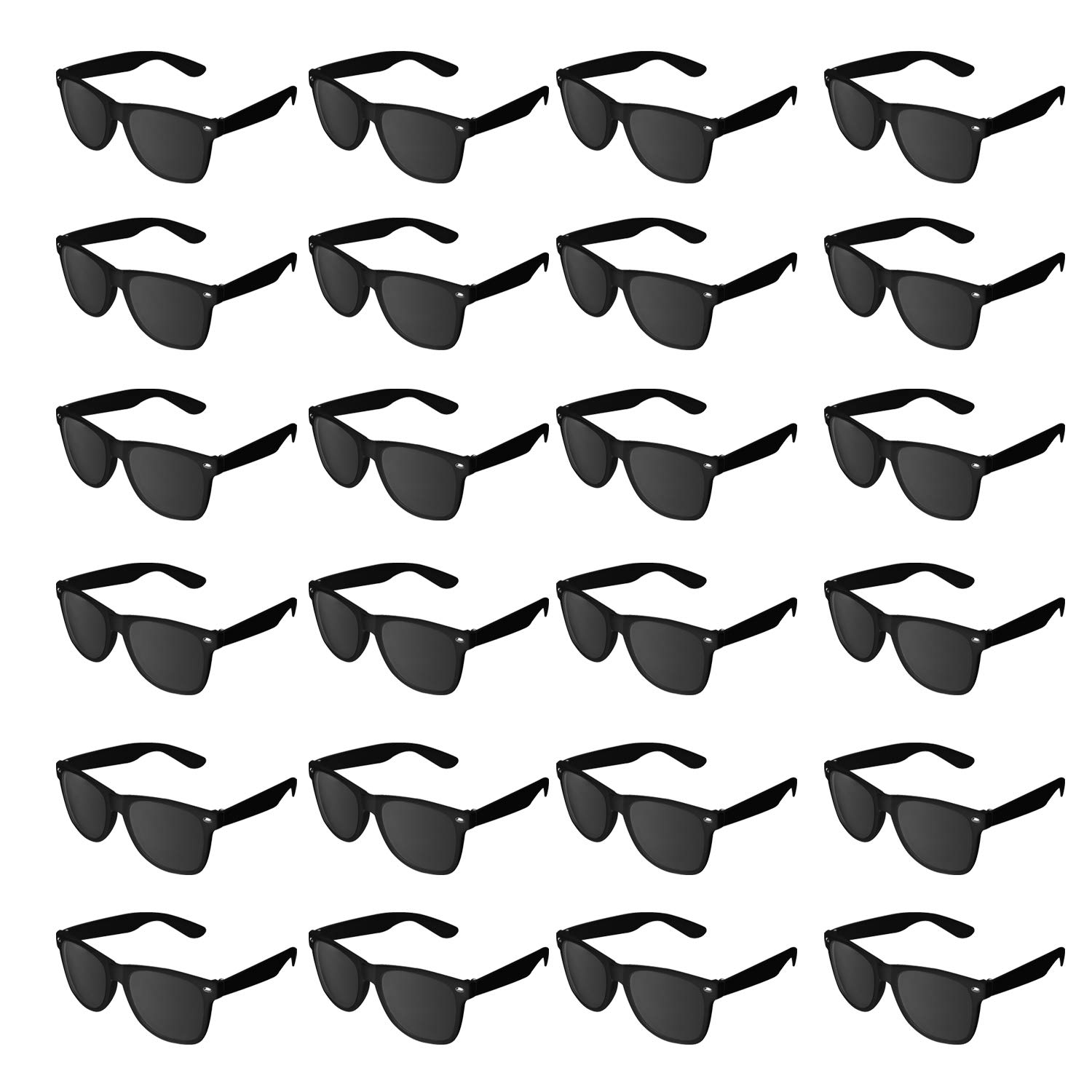 Foto 2 pulgar | Gafas De Sol Super Z Outlet, Estilo Retro Vintage (24 Pares), Color Negro - Venta Internacional.