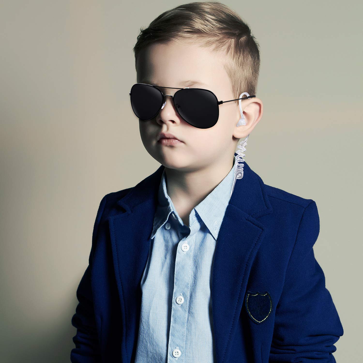 Foto 7 | Set De Disfraces Gejoy Secret Service Con Auriculares Y Gafas De Sol, 2 Unidades - Venta Internacional.