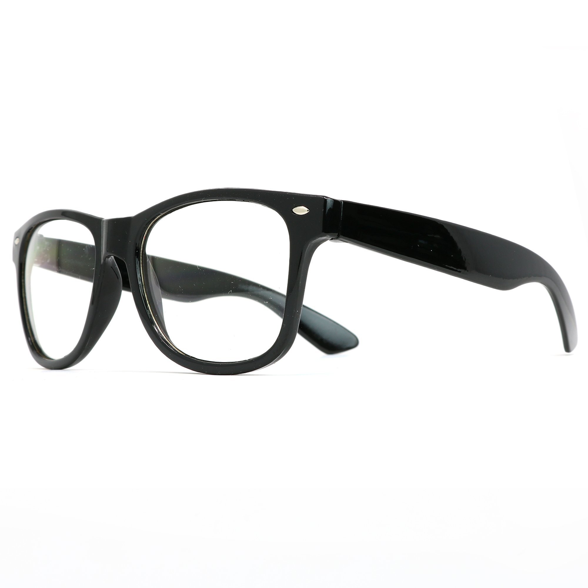 Foto 2 pulgar | Gafas De Disfraz Skeleteen Retro Nerd De Gran Tamaño, Negras - Venta Internacional.