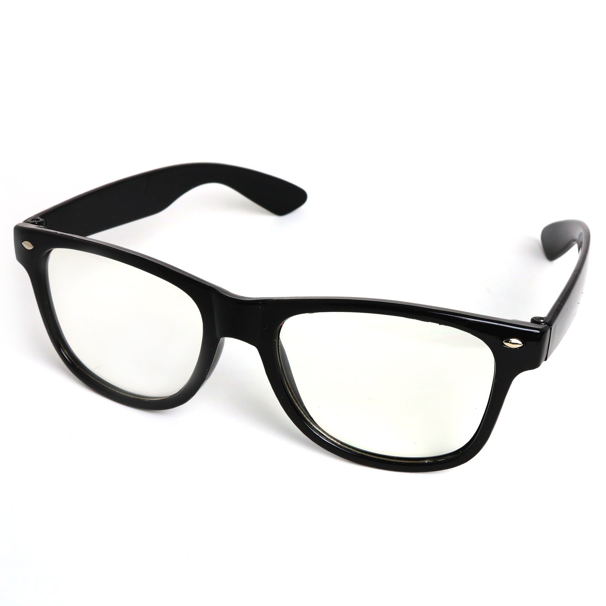Foto 4 pulgar | Gafas De Disfraz Skeleteen Retro Nerd De Gran Tamaño, Negras - Venta Internacional.