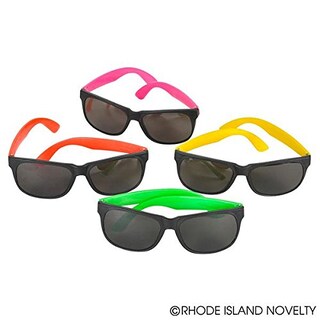 Foto 2 | Gafas De Sol Rhode Island Novelty, Color Neón Surtido, Paquete De 12 - Venta Internacional.