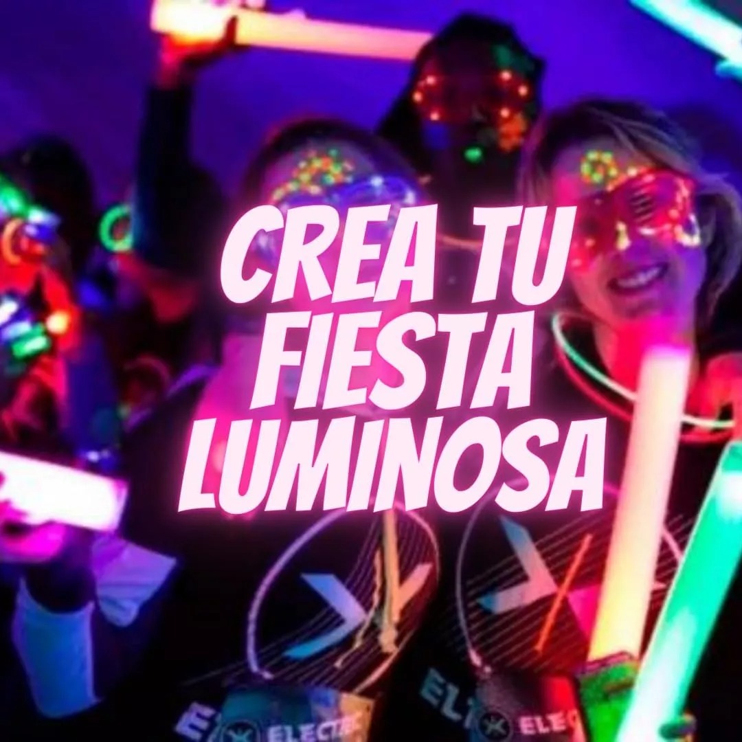 Foto 6 pulgar | 292 Pzas Kit Paquete Batucada Neon Led Fiesta Boda Xv Años Boda Cumpleaños