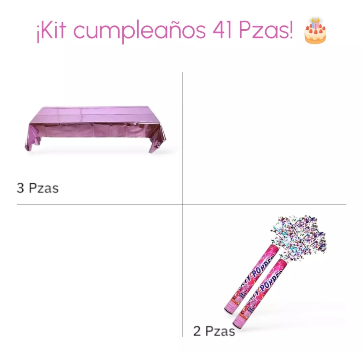 Foto 4 | Kit Cumpleaños Fiesta Batucada Festejo Globos Mantel Cortina Tematica