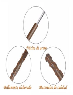 Foto 2 | Varitas Mágicas De Harry Potter + Termo de Regalo GÜISH