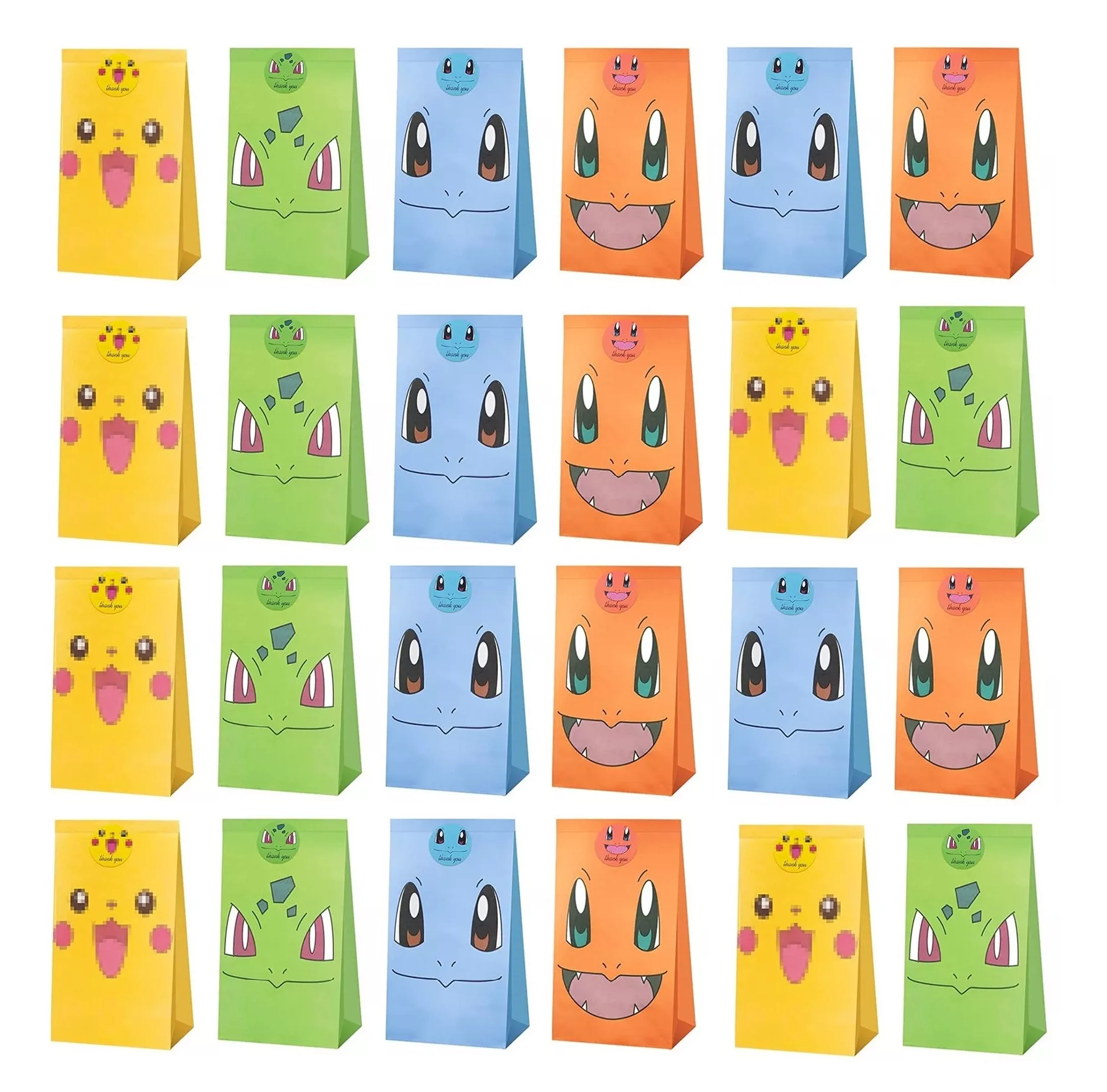 Foto 2 pulgar | Bolsas de Dulces Belug Pokémon 24 Piezas