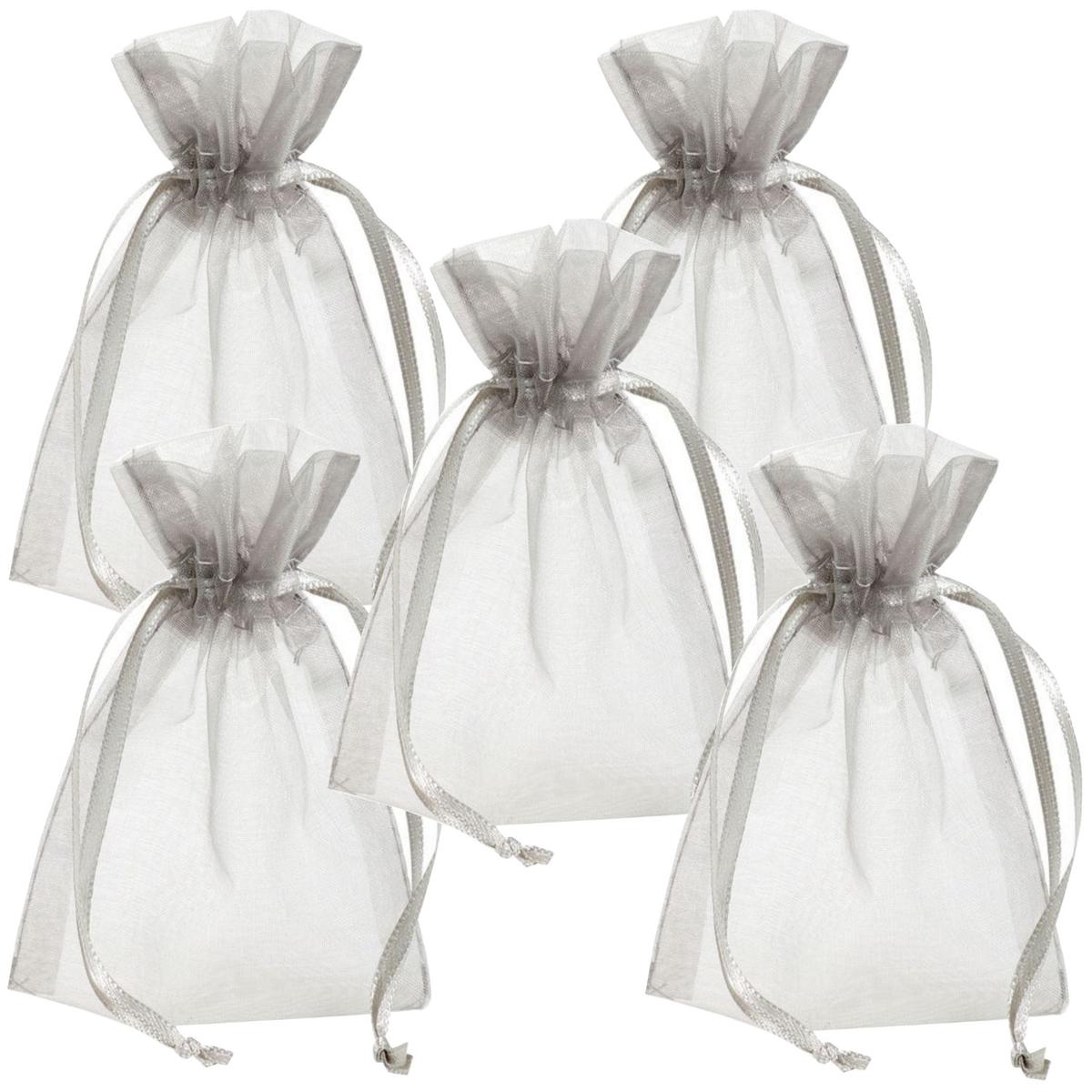 Bolsas de Regalo Ventdepot  Mxphb-005  5 Piezas Gris