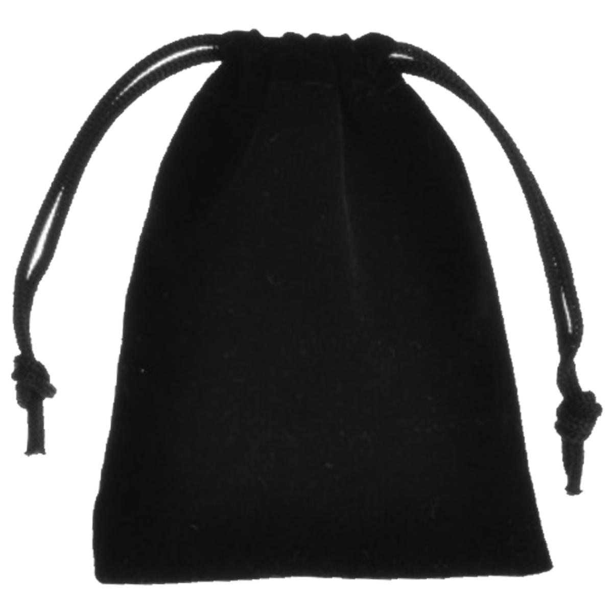 Foto 2 pulgar | Bolsas De Terciopelo Ventdepot  Mxmvb-001 1 pieza color Negro Bolsa Organza