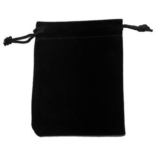 Foto 3 | Bolsas De Terciopelo Ventdepot Mxmvb-001 1 pieza color Negro Bolsa Organza