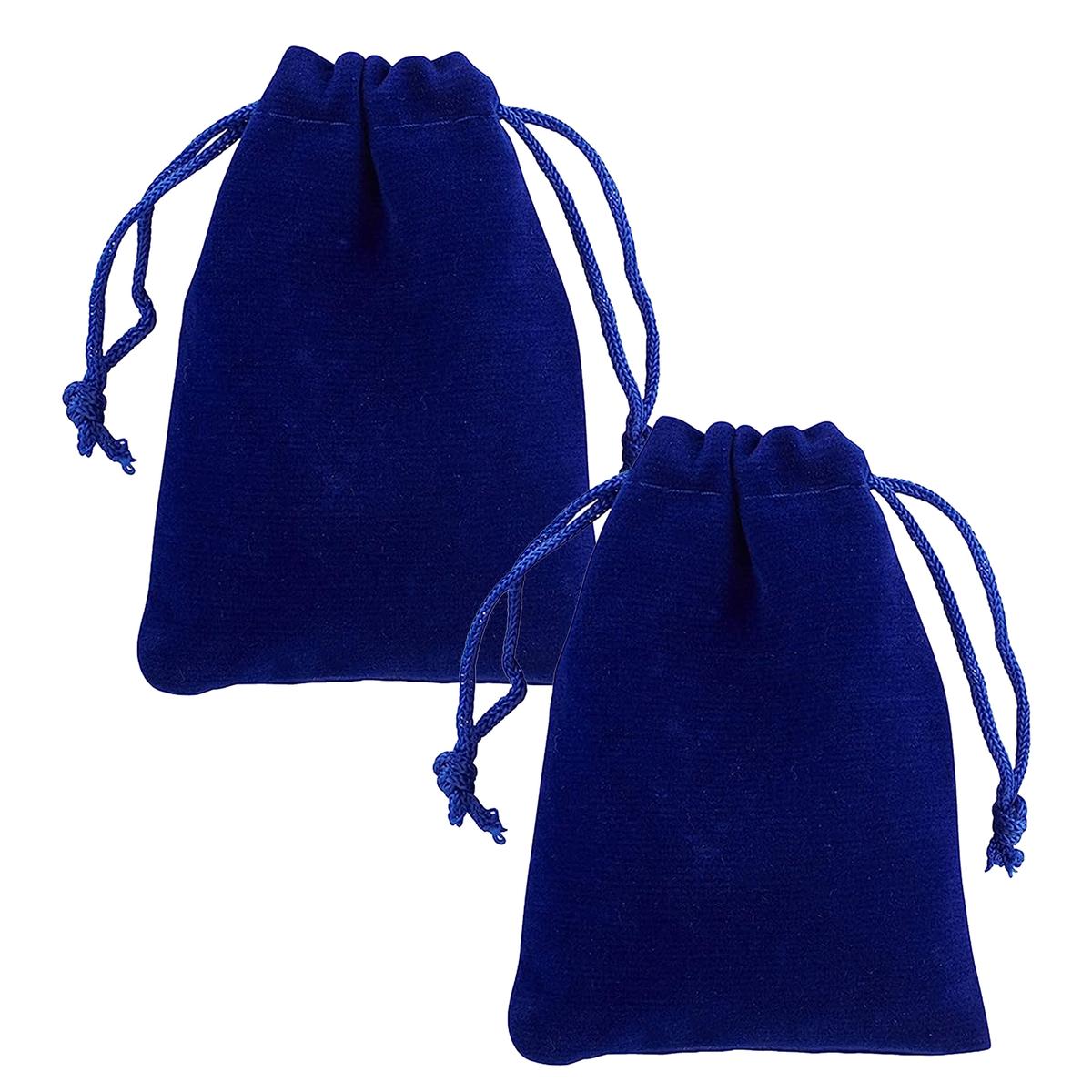 Foto 2 pulgar | Bolsa para Accesorios Ventdepot Mxmvv-002 2piezas color Azul Bolsa Organza