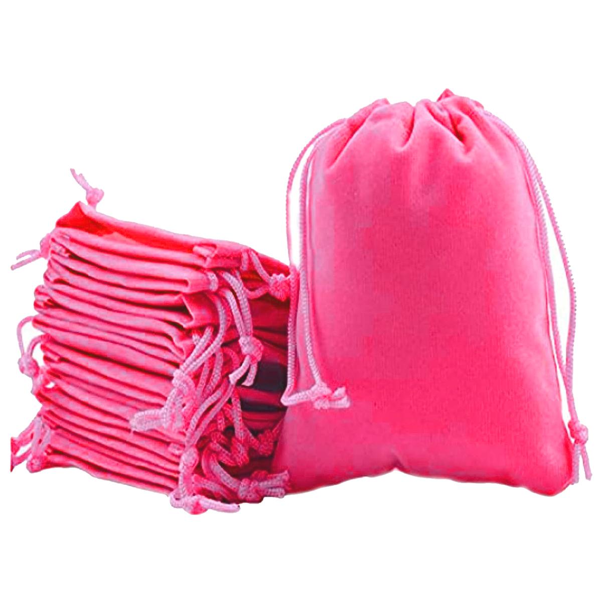 Bolsa Mini de Terciopelo Ventdepot Mxmvv-008 Rosas 20 Piezas