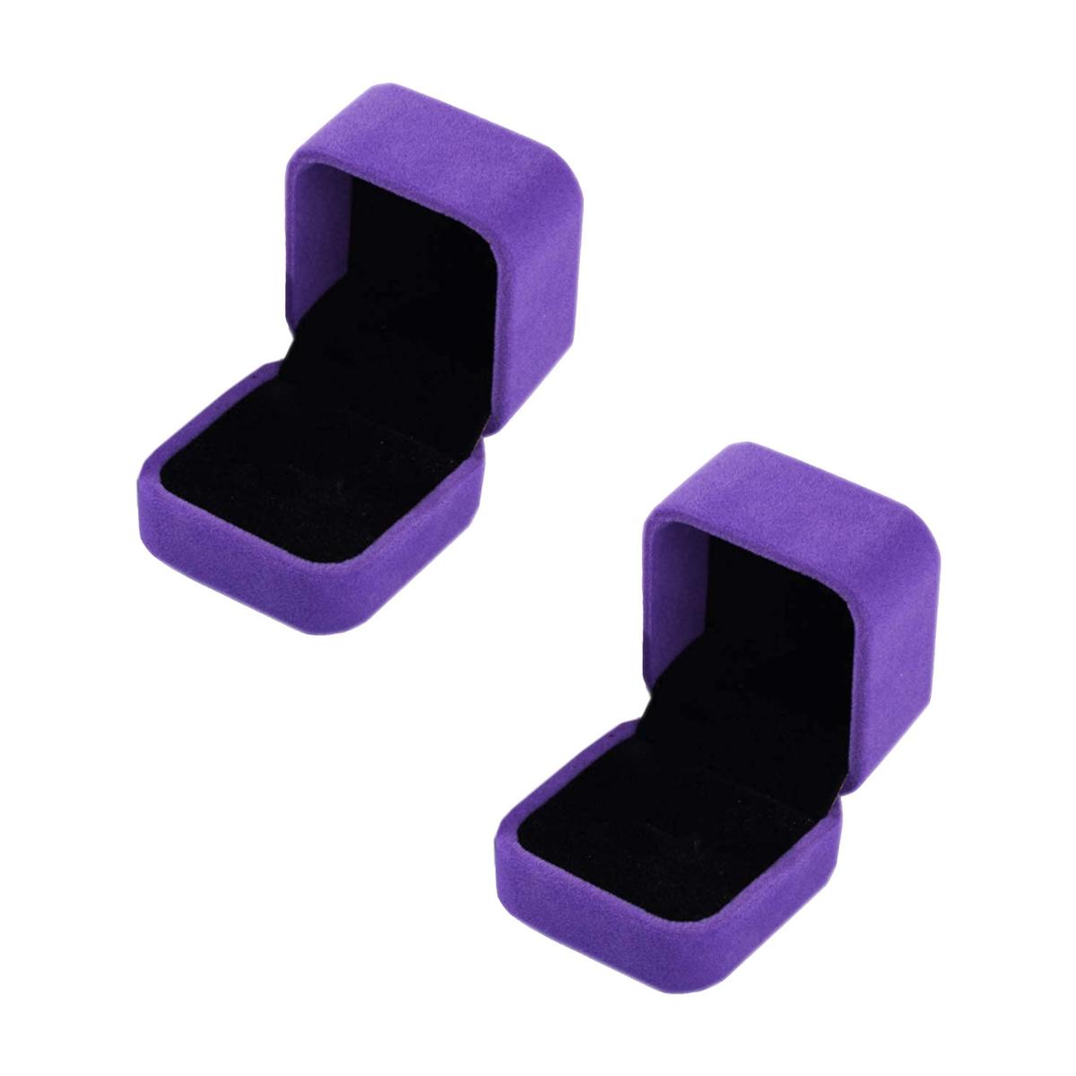 Joyero Para Pendientes Ventdepot  Mxvlv-002  2 Piezas Morado