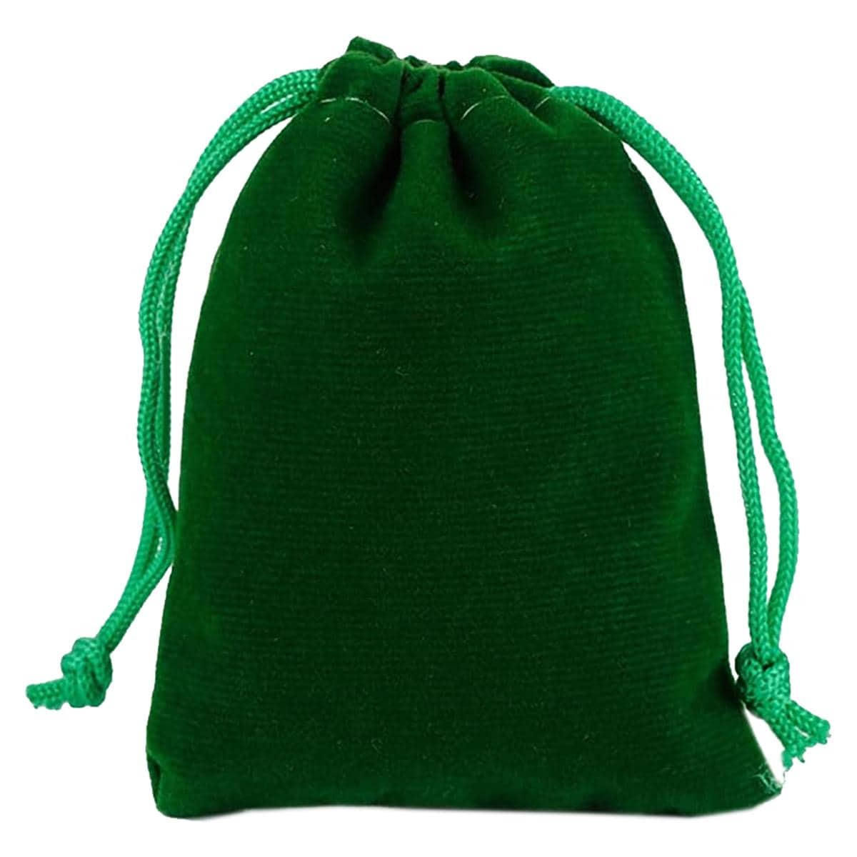 Bisutería Organza De Terciopelo Ventdepot Mxvgn-008  20 piezas color Verde $442