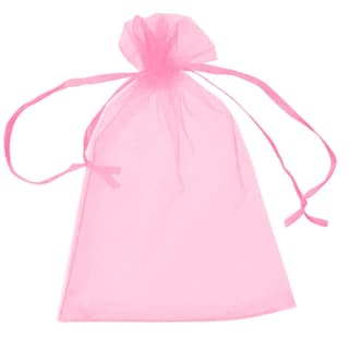 Foto 2 | Costalito de Organza con Cordon Ventdepot Mxphk-007 15 piezas Rosas
