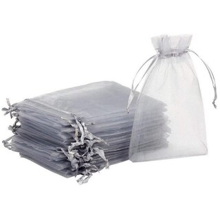 Foto 3 | Costalitos con Cordon de Organza Ventdepot Mxphb-008 20 piezas Grises