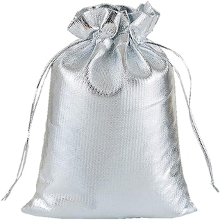 Foto 2 | Bolsa Costalito De Organza Ventdepot Mxvls-006 10piezas color Plata