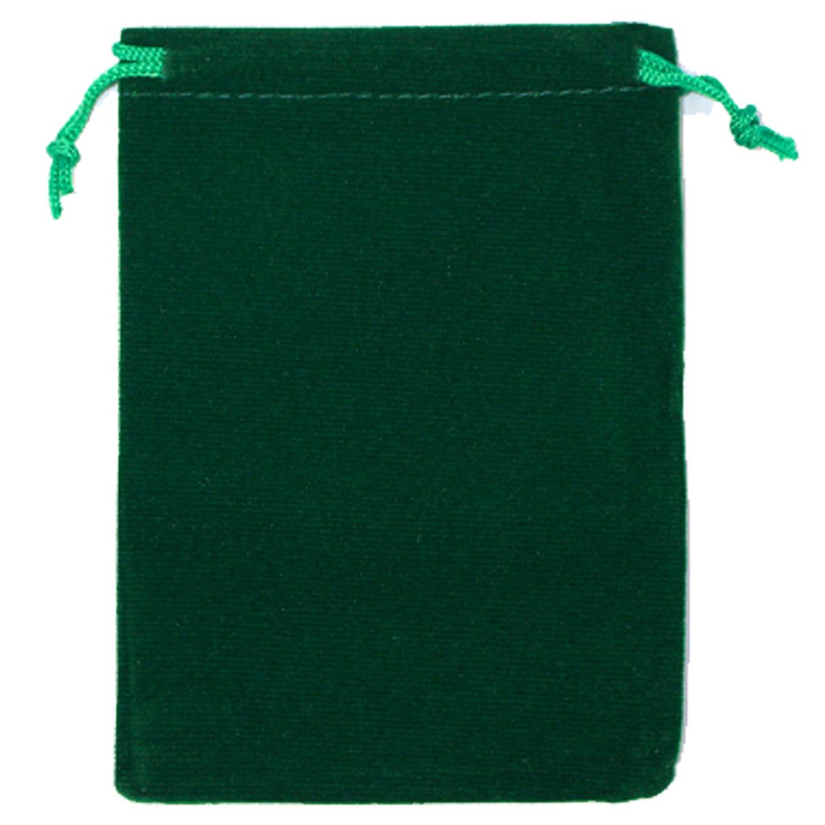 Foto 4 pulgar | Bolsas De Terciopelo Para Joyería Ventdepot  Mxvgn-005  5piezas color Verde  Bolsa Organza