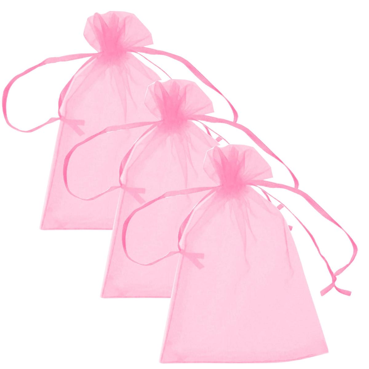 Bolsas de Organza VentDepot MXPHK-003 Rosas 3 Piezas