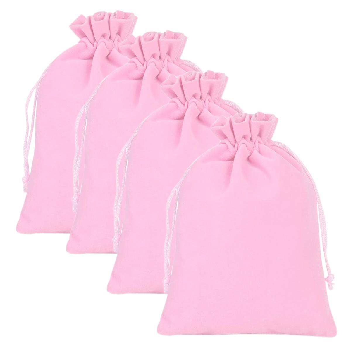 Costalitos de Organza Ventdepot Mxvvk-004 4 piezas Rosa