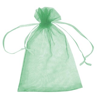 Foto 1 | Costalitos Organza Con Cordón Ventdepot Mxpfg-006 10 piezas color Verde Obscuro