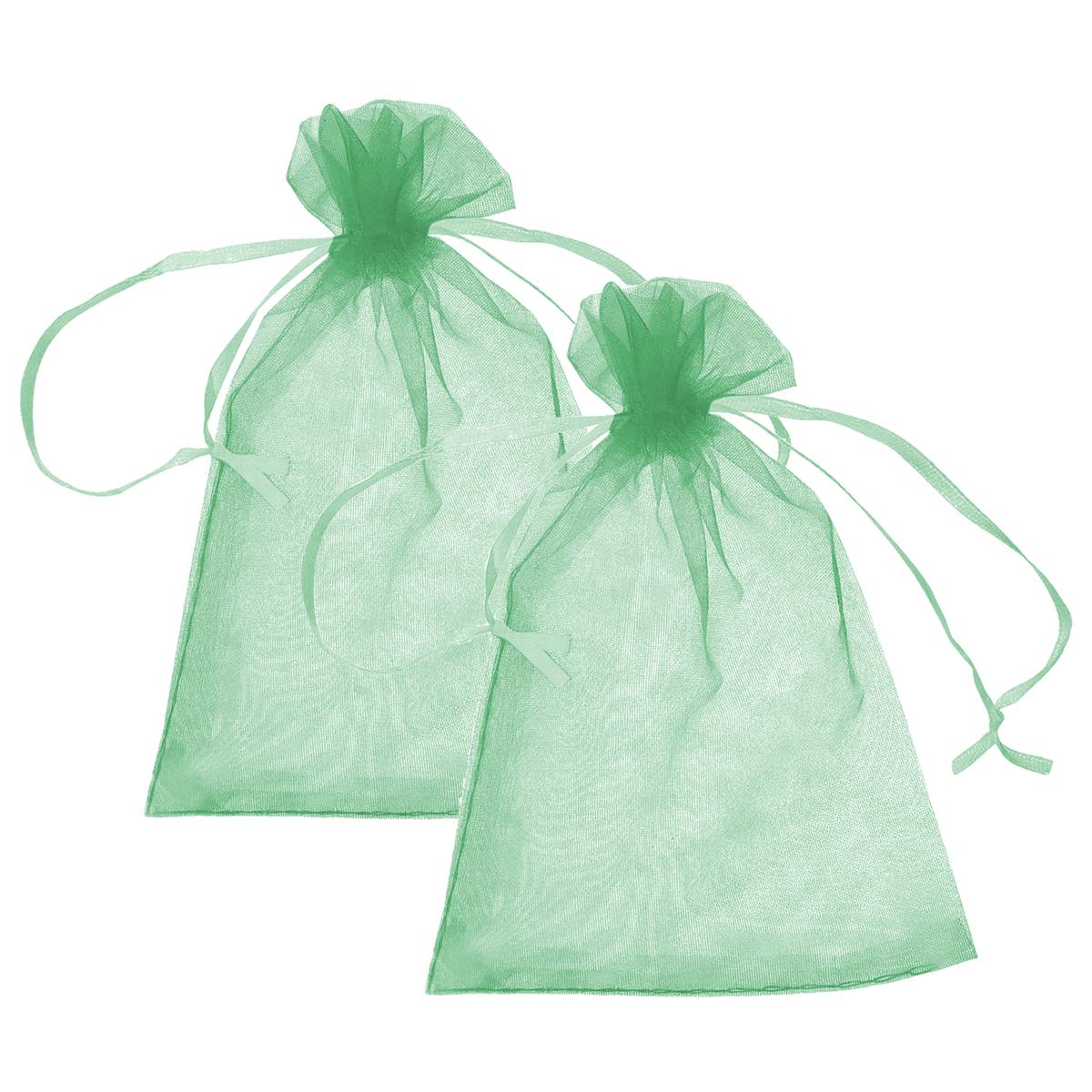 Bolsas de Organza VentDepot MXPFG-002 Verde 2 Piezas