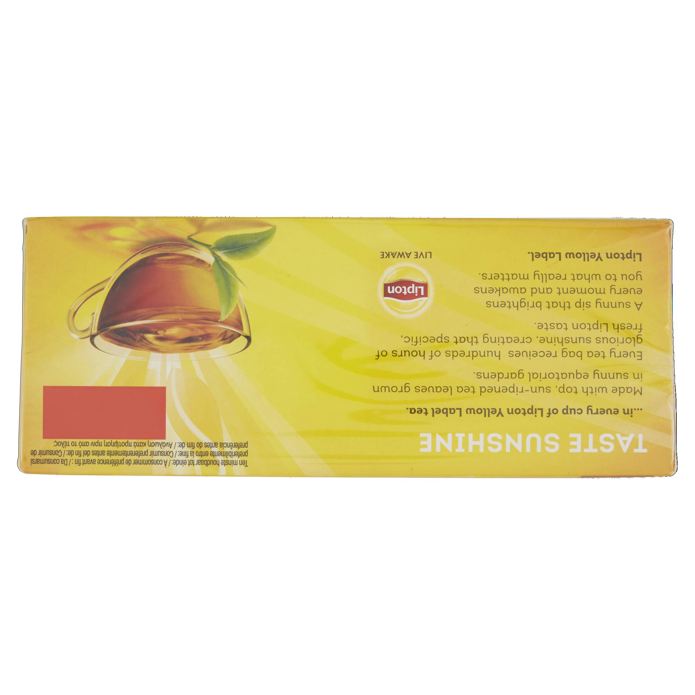 Foto 7 pulgar | 100 Bolsitas De Té Tea Lipton Yellow Label - Venta Internacional.
