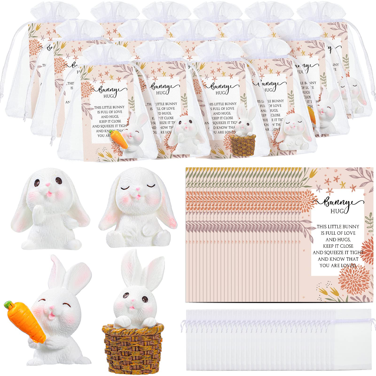 Foto 1 | Set Party Favors Fumete 36 Bunny Hug Con Tarjeta Para Adornar Magdalenas - Venta Internacional.
