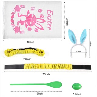 Foto 3 | Easter Party Games Twister.ck, Paquete De 18 Unidades Con Bolsa De Patatas Race - Venta Internacional.