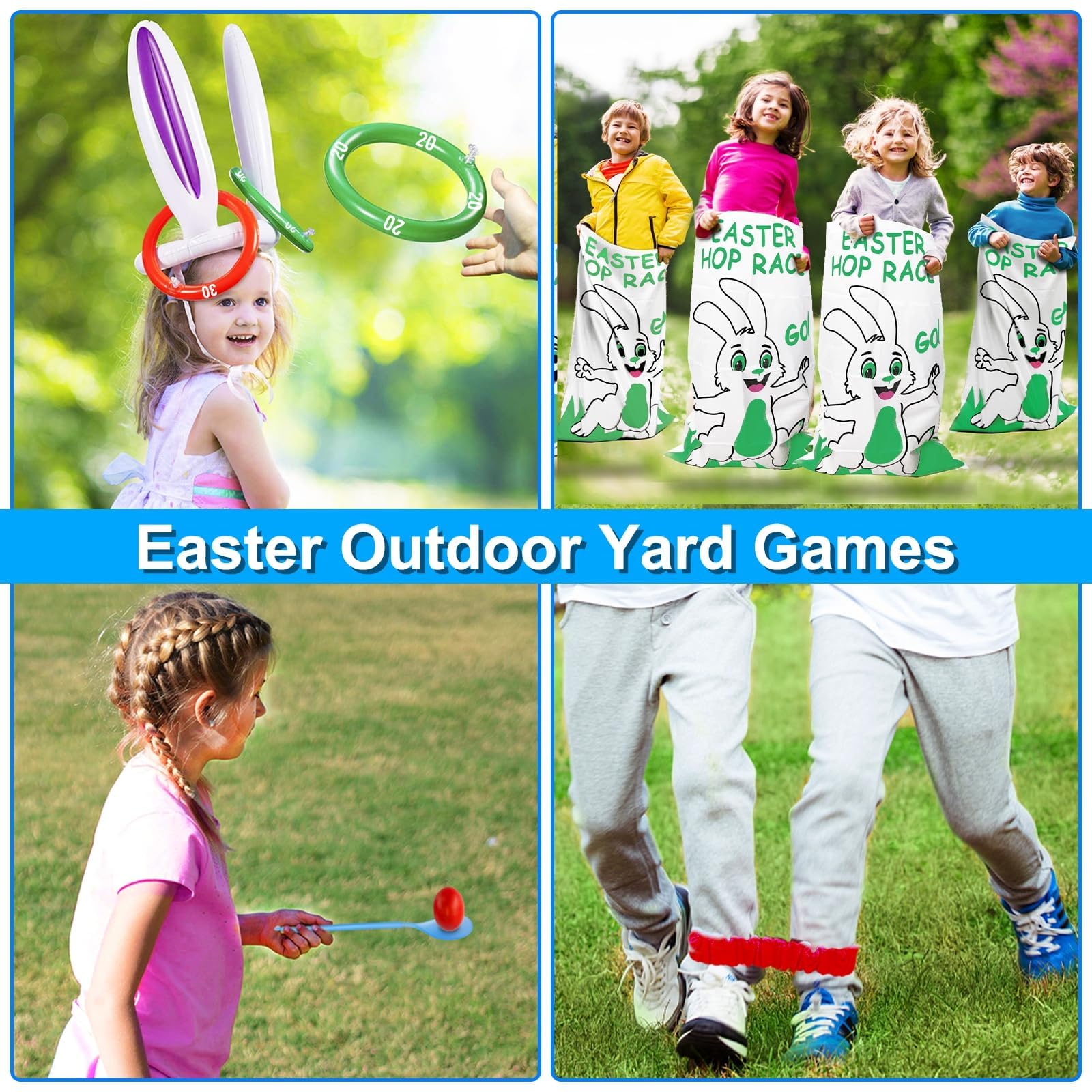 Foto 5 pulgar | Set De Juegos De Fiesta De Pascua Turnmeon Para 4 Jugadores Con 19 Piezas - Venta Internacional.