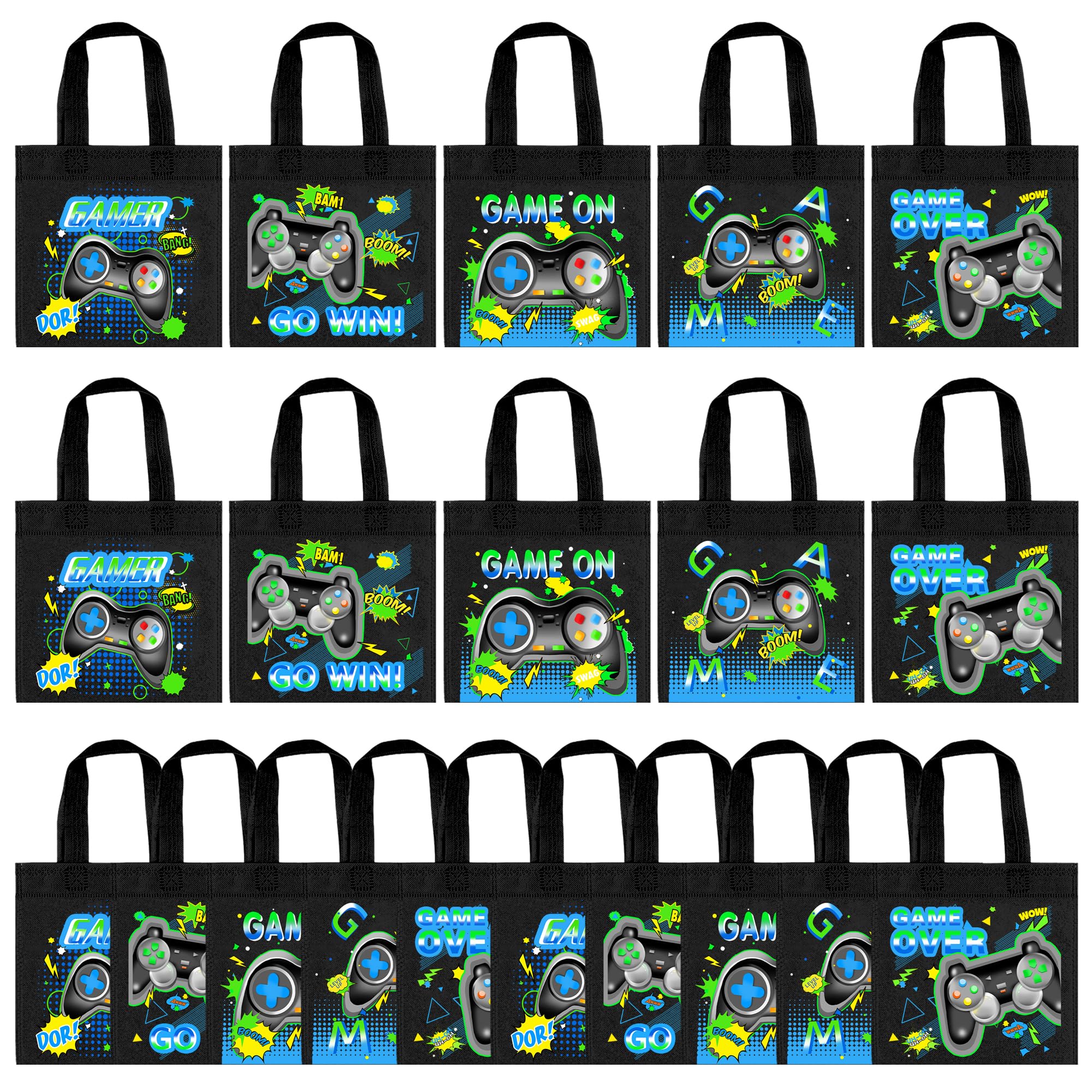Party Favor Bags Banballon Game 01, Tema De Videojuego, 20 Unidades - Venta Internacional.