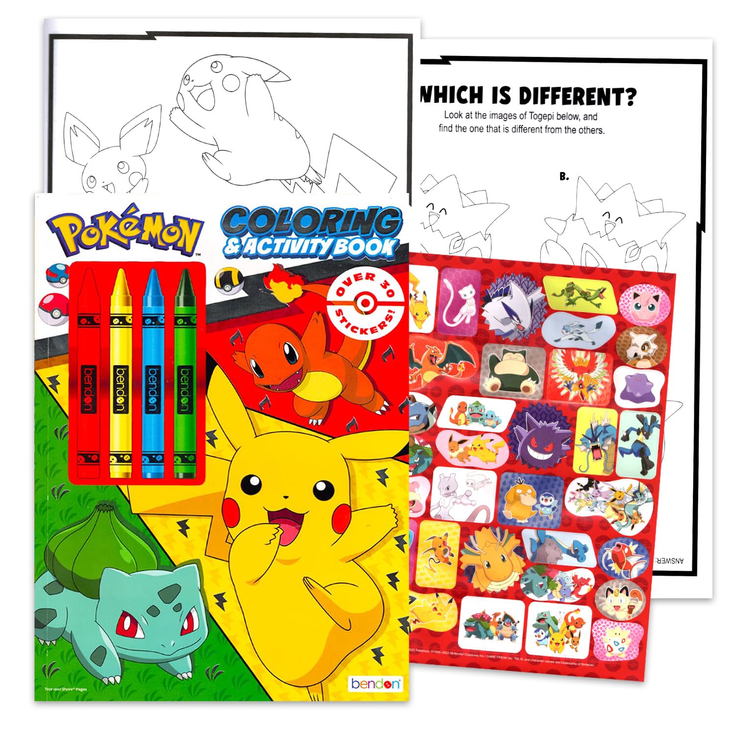 Foto 3 pulgar | Paquete De Regalos Para Fiestas De Pokémon Con Libros Para Colorear Y Tarjetas Para Niños - Venta Internacional.
