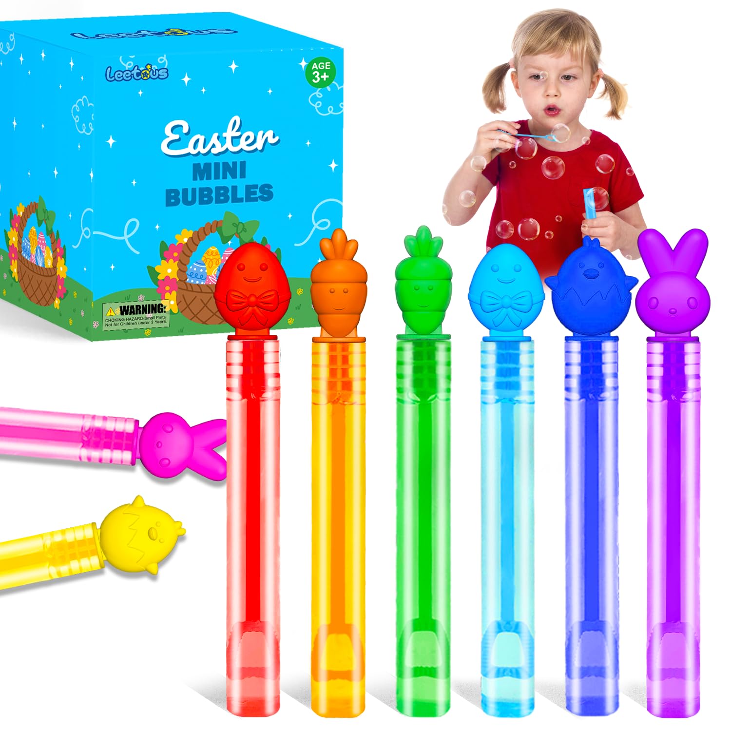 Foto 2 pulgar | Suministros Para Fiestas Leetous, Paquete De 64 Unidades De Pascua Para Niños - Venta Internacional.