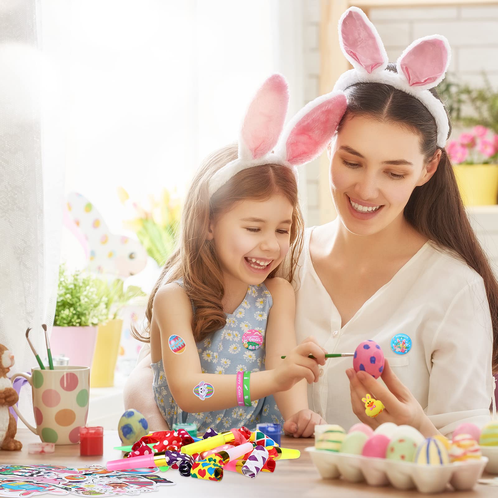 Foto 7 pulgar | Set De Obsequios Para Fiestas De Pascua Honoson, 194 Unidades, Para Niños, Con Bolsas De Regalos - Venta Internacional.