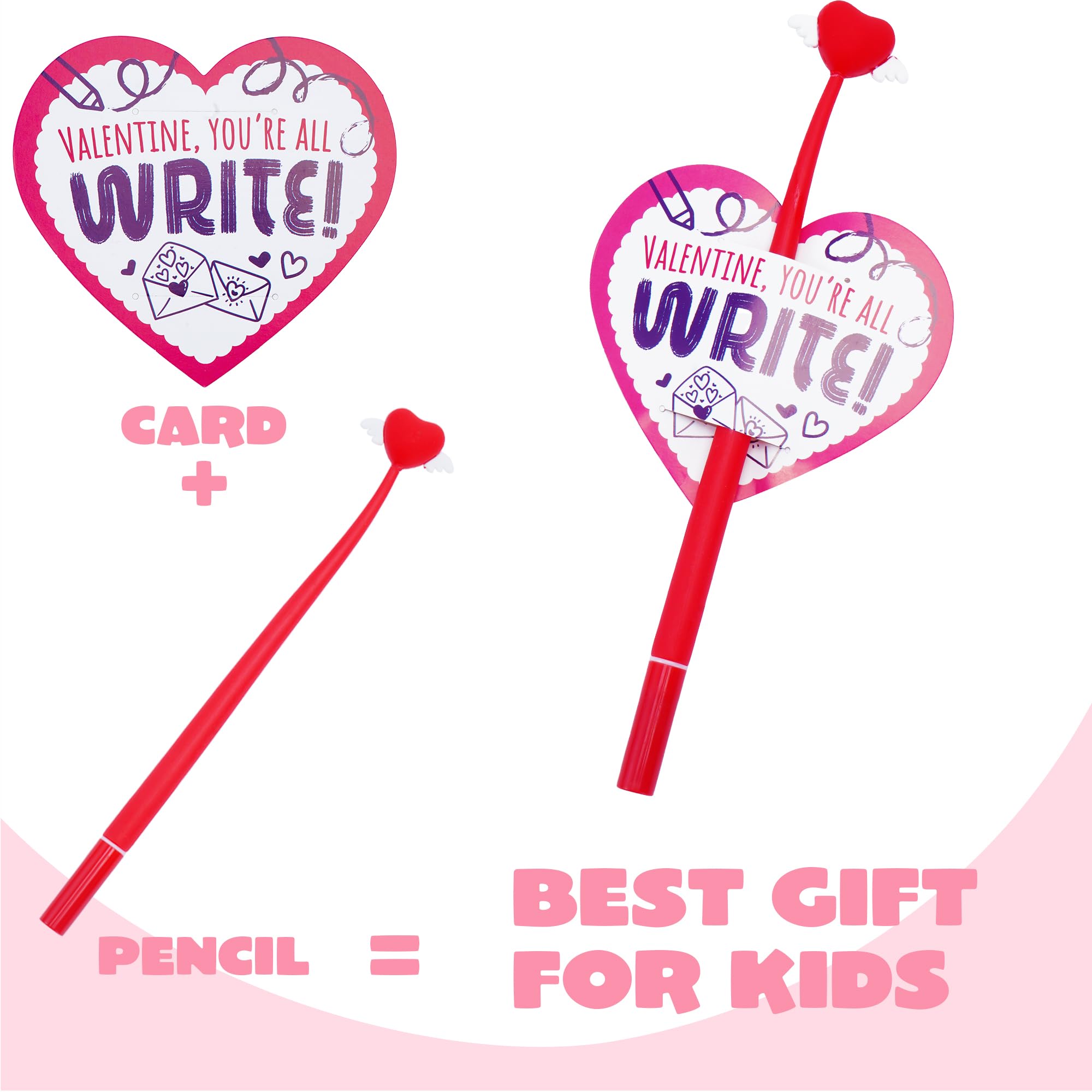 Foto 4 pulgar | Set de Regalo de Papelería para el Día de San Valentín Joyin 28 Piezas para Niños - Venta Internacional