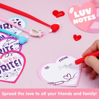 Foto 4 | Set de Regalo de Papelería para el Día de San Valentín Joyin 28 Piezas para Niños - Venta Internacional