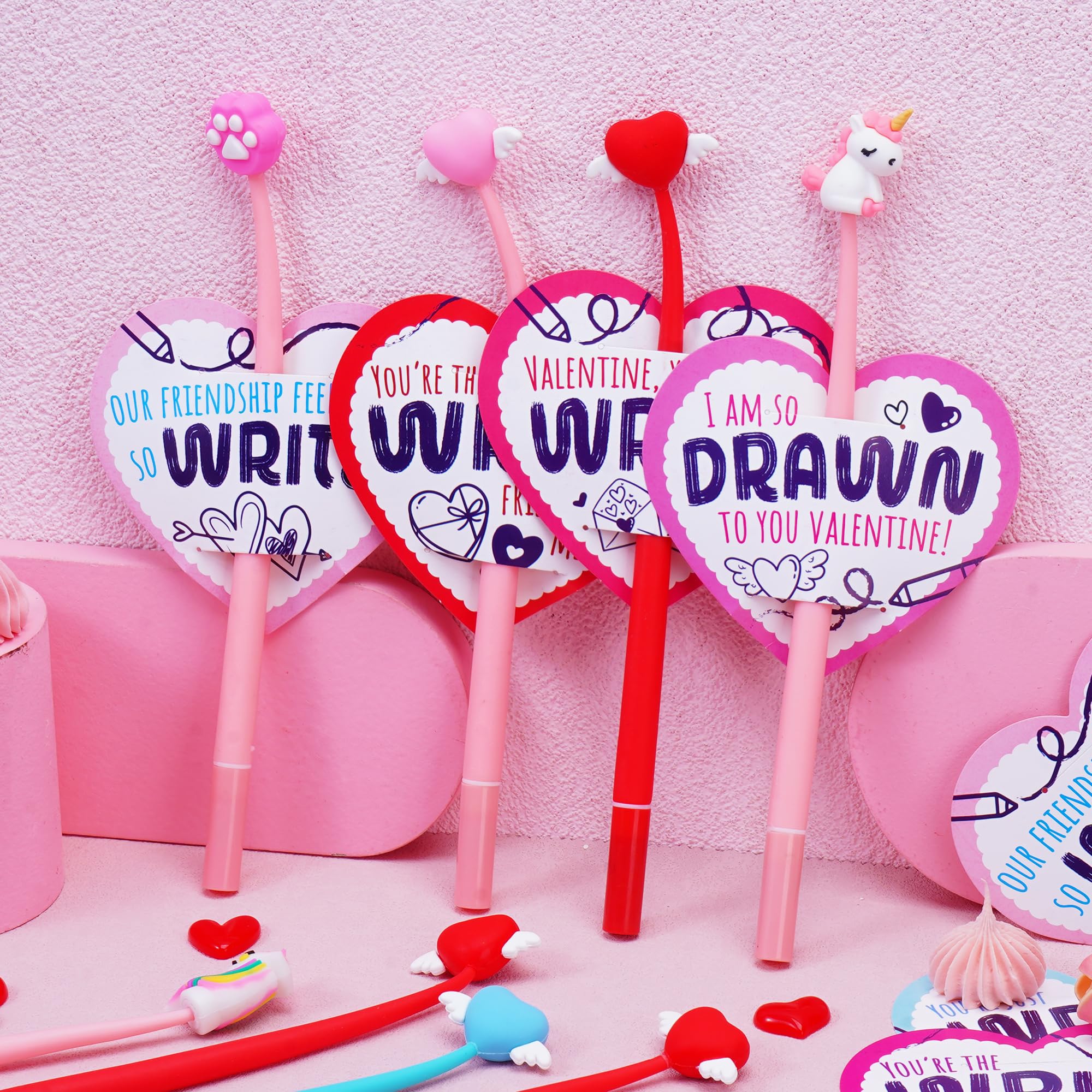 Foto 8 pulgar | Set de Regalo de Papelería para el Día de San Valentín Joyin 28 Piezas para Niños - Venta Internacional