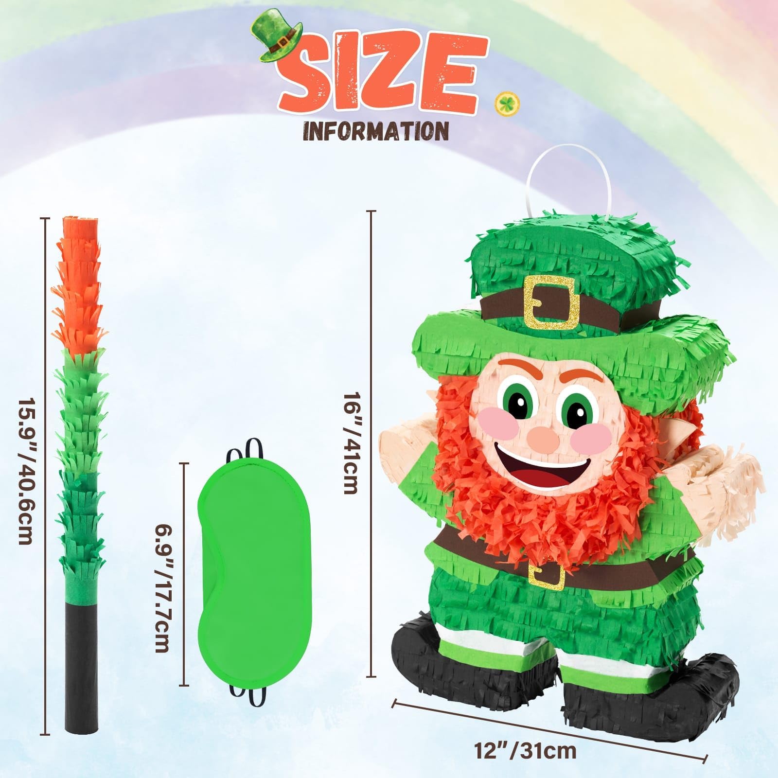 Foto 4 pulgar | Fiesta De Duendes Para Niños Piñata Wernnsai Del Día De San Patricio - Venta Internacional.