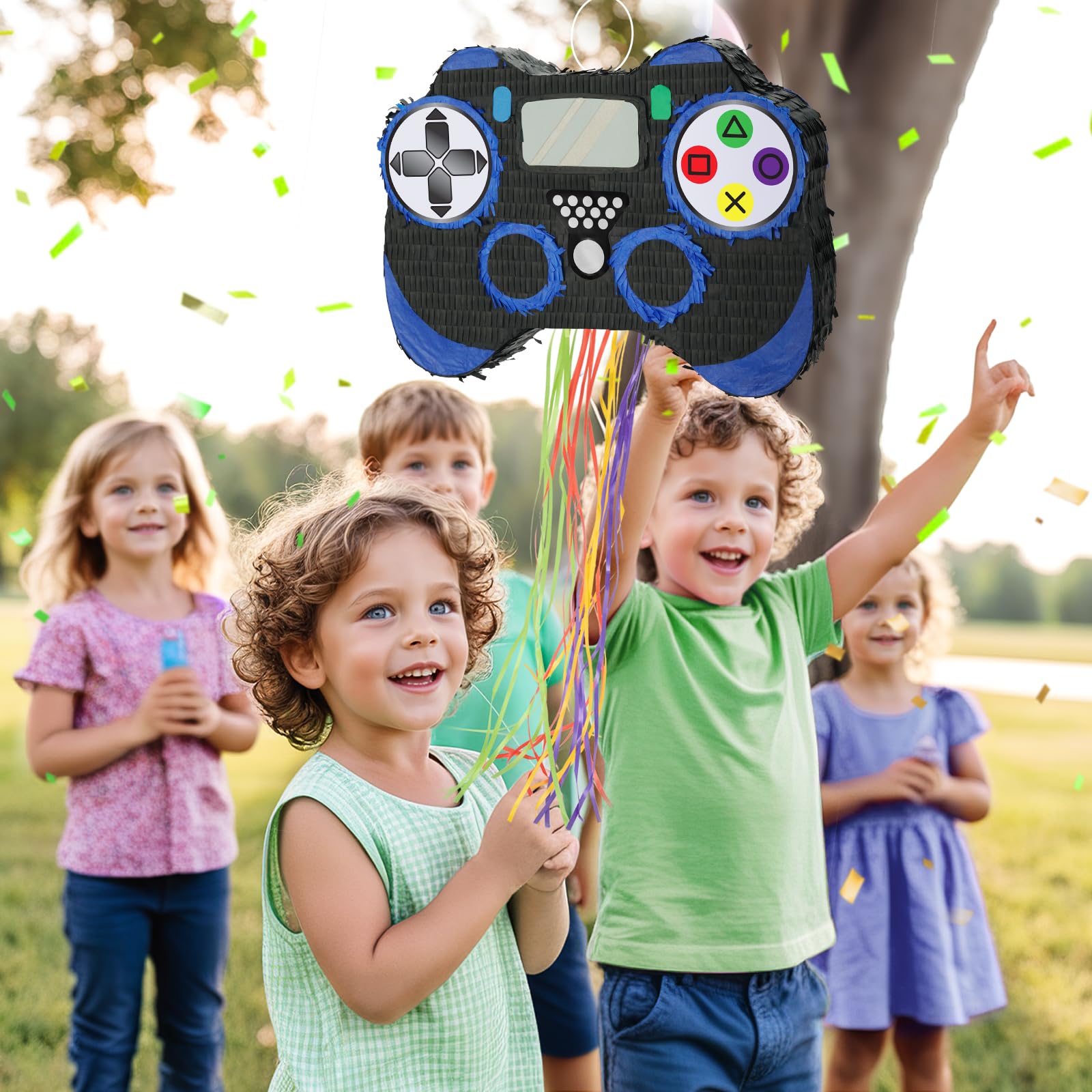 Foto 8 pulgar | Controlador De Videojuegos Piñata Wernnsai Para Niños Con Venda En Los Ojos - Venta Internacional.