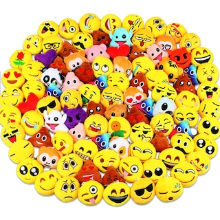 Foto 1 | Llavero Con Emoticonos Party Favors Dreampark, Paquete De 100 Unidades Para Niños - Venta Internacional.