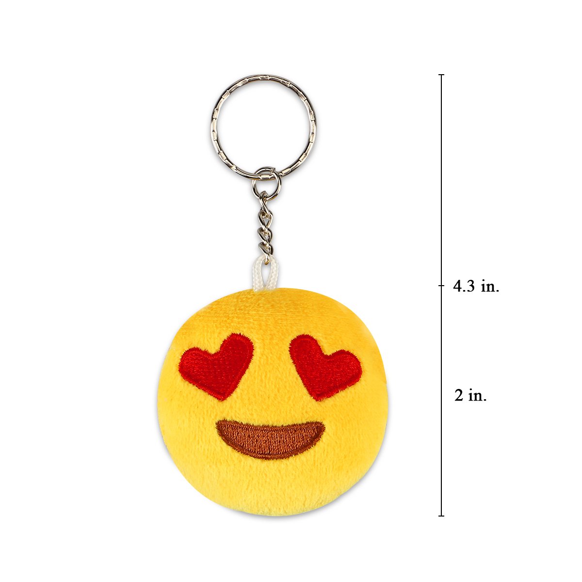 Foto 5 pulgar | Llavero Con Emoticonos Party Favors Dreampark, Paquete De 100 Unidades Para Niños - Venta Internacional.