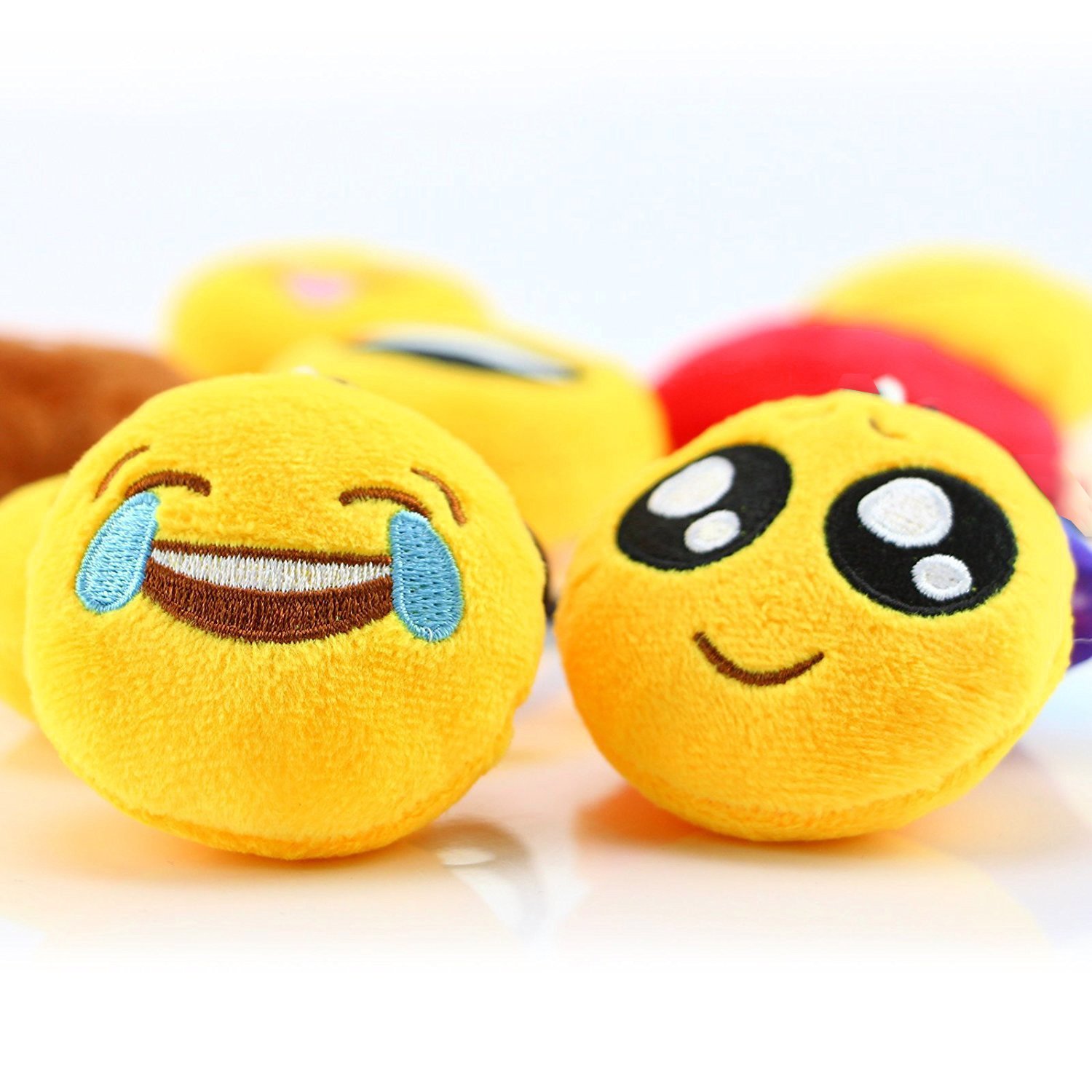 Foto 6 pulgar | Llavero Con Emoticonos Party Favors Dreampark, Paquete De 100 Unidades Para Niños - Venta Internacional.
