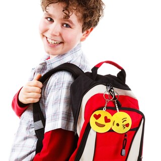 Foto 6 | Llavero Con Emoticonos Party Favors Dreampark, Paquete De 100 Unidades Para Niños - Venta Internacional.
