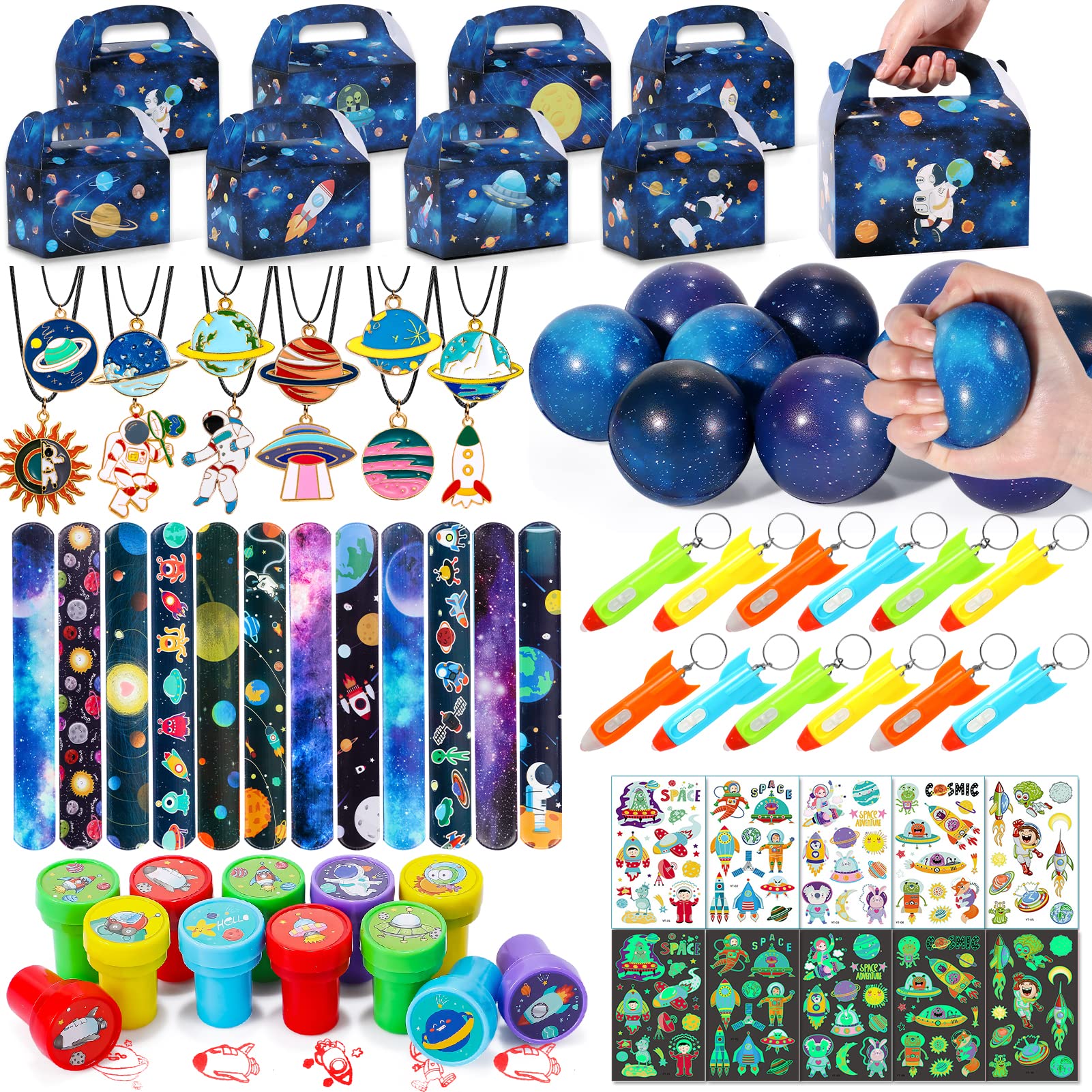 Foto 2 pulgar | Kit De Obsequios Para Fiestas Golray Space, 84 Unidades, Para Cumpleaños De Niños - Venta Internacional.