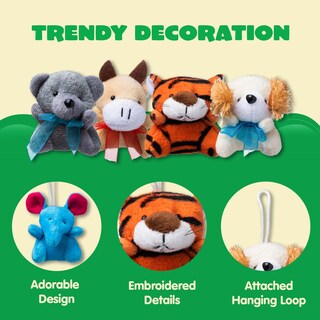 Foto 7 | Surtido De Minijuguetes De Peluche Joyin Para Niños, Paquete De 12 - Venta Internacional.