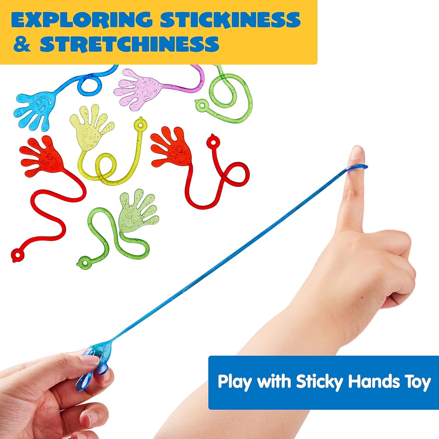 Foto 3 pulgar | Party Favors Joyin Glitter Hands, 240 Unidades, Para Niños - Venta Internacional.
