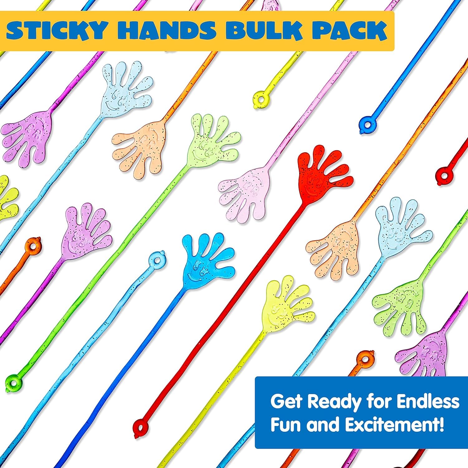 Foto 5 pulgar | Party Favors Joyin Glitter Hands, 240 Unidades, Para Niños - Venta Internacional.