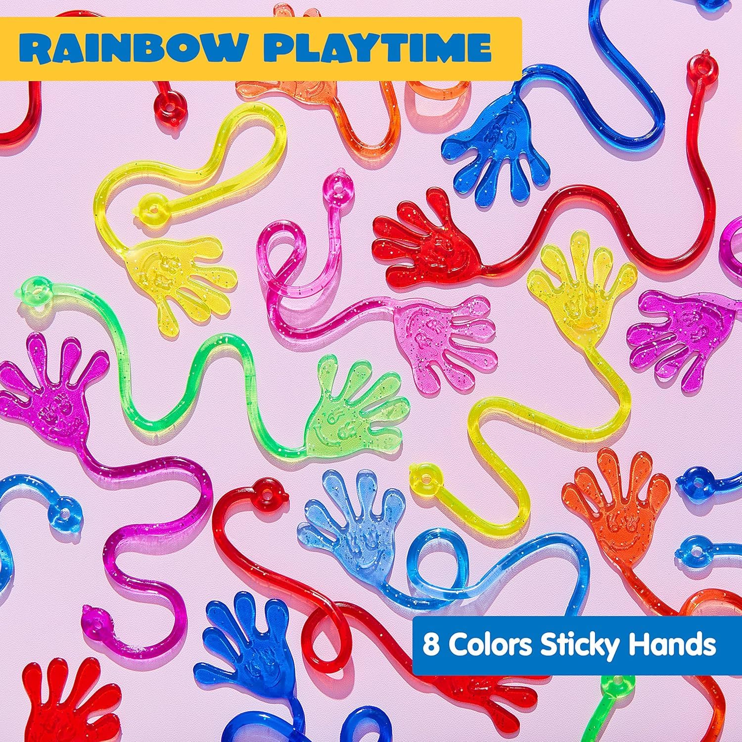 Foto 8 pulgar | Party Favors Joyin Glitter Hands, 240 Unidades, Para Niños - Venta Internacional.