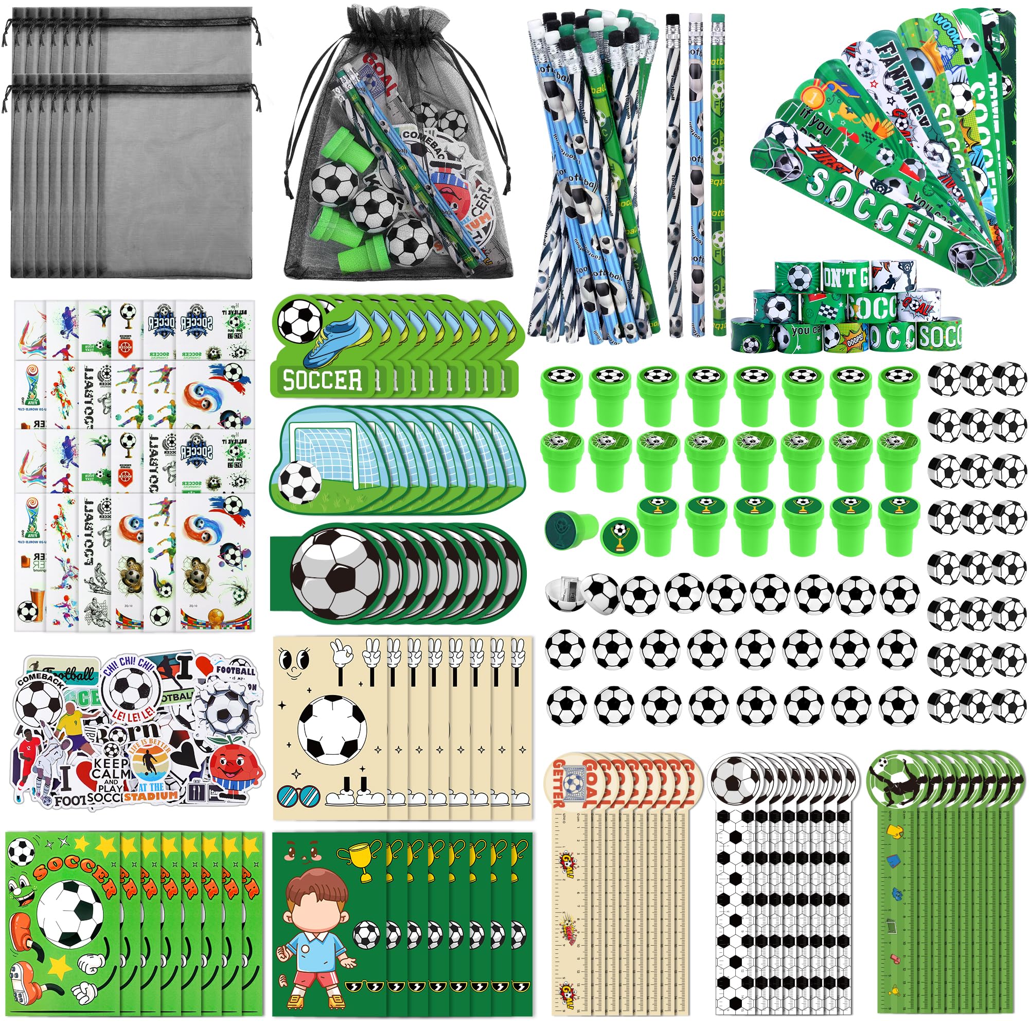 Foto 2 pulgar | Set De Obsequios Para Fiestas Aneco Soccer, 340 Piezas, Con Minilápices Para Tarjetas - Venta Internacional.